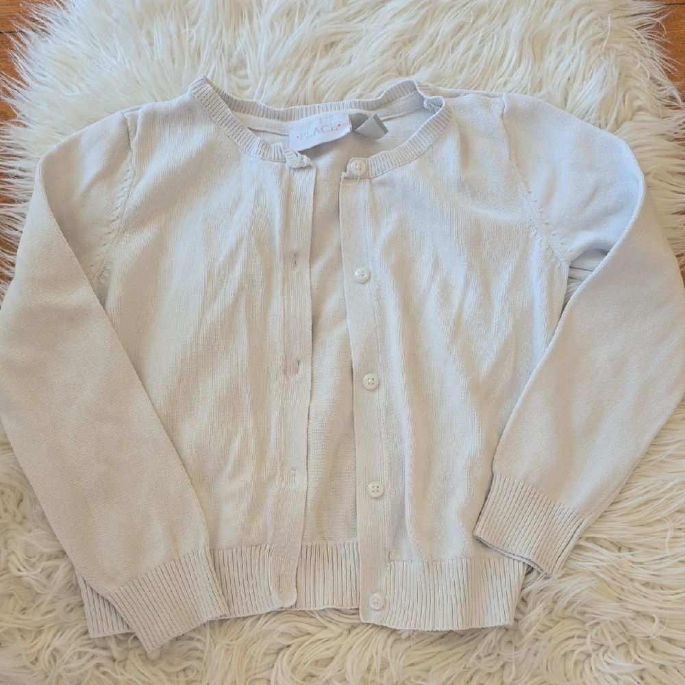 The Children's Place White Cardigan